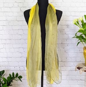 Green Yellow Scarf